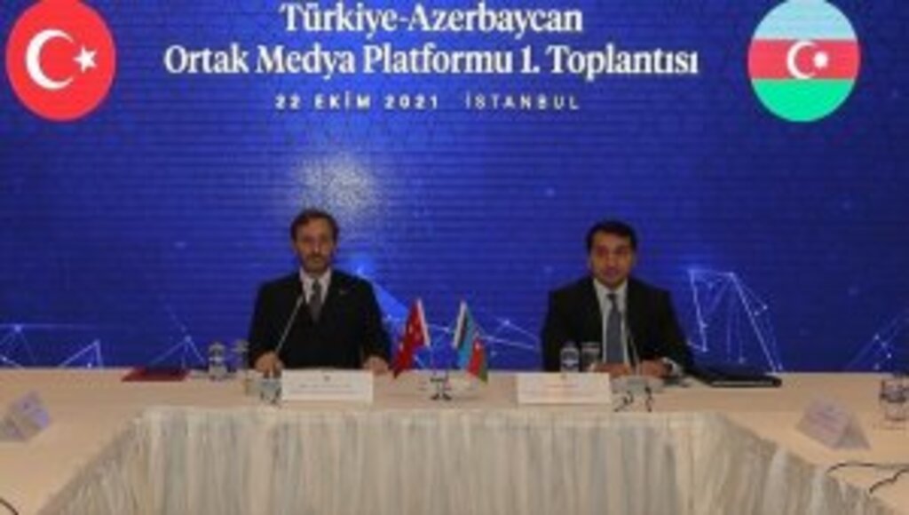 Türkiye-Azerbaycan Ortak Medya Platformu'nun ilk toplantısı yapıldı