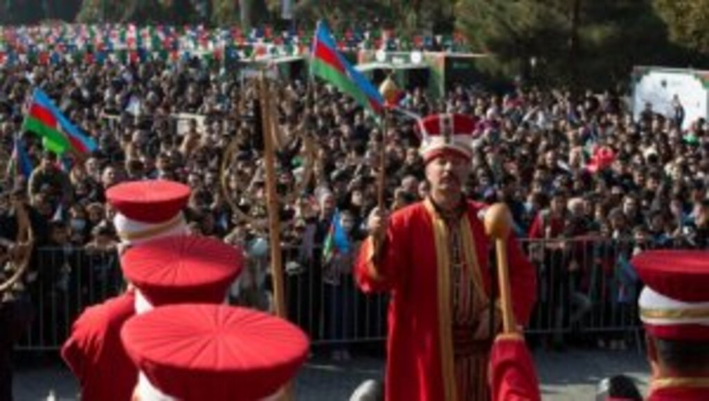 Milli Savunma Bakanlığı Mehteran Birliği, Bakü'de konser verdi