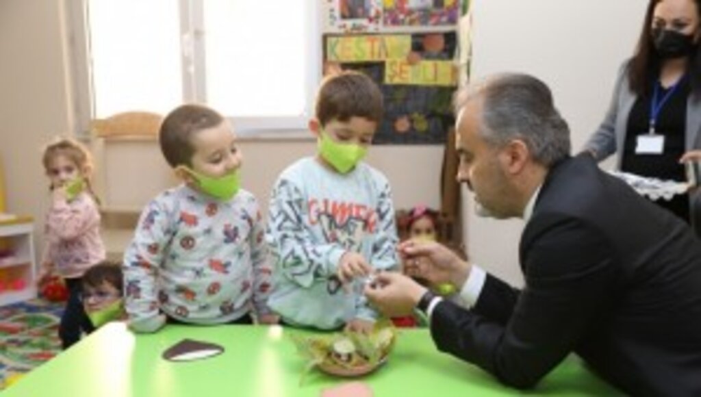 Karacabeyli minikler de artık Ana Kucağında