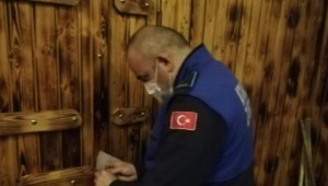 Atakum Zabıtası ruhsatsız ‘gizli hamamı’ buldu