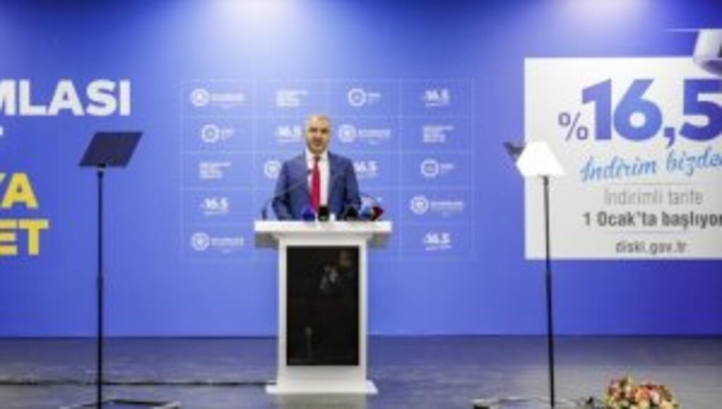 Diyarbakır'da suya yüzde 16,5 indirim yapıldı 