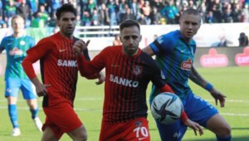 Gaziantep, Rize'de tek golle 3 puan aldı