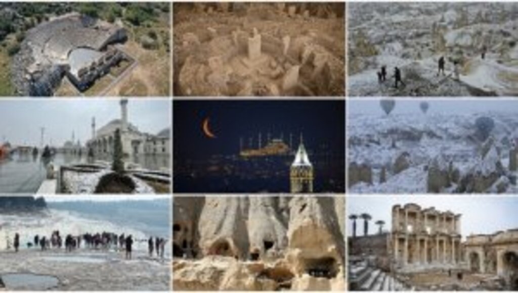 Müze ve ören yerlerini milyonlarca kişi ziyaret etti