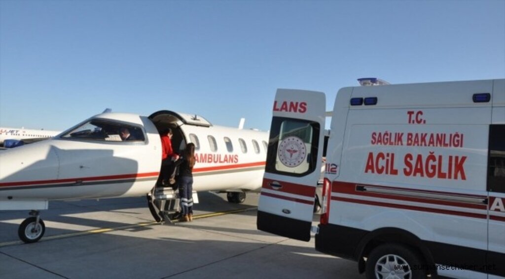 Uçak ambulanslar son 11 yılda 81 ülkeden 1081 hastayı Türkiye'ye getirdi