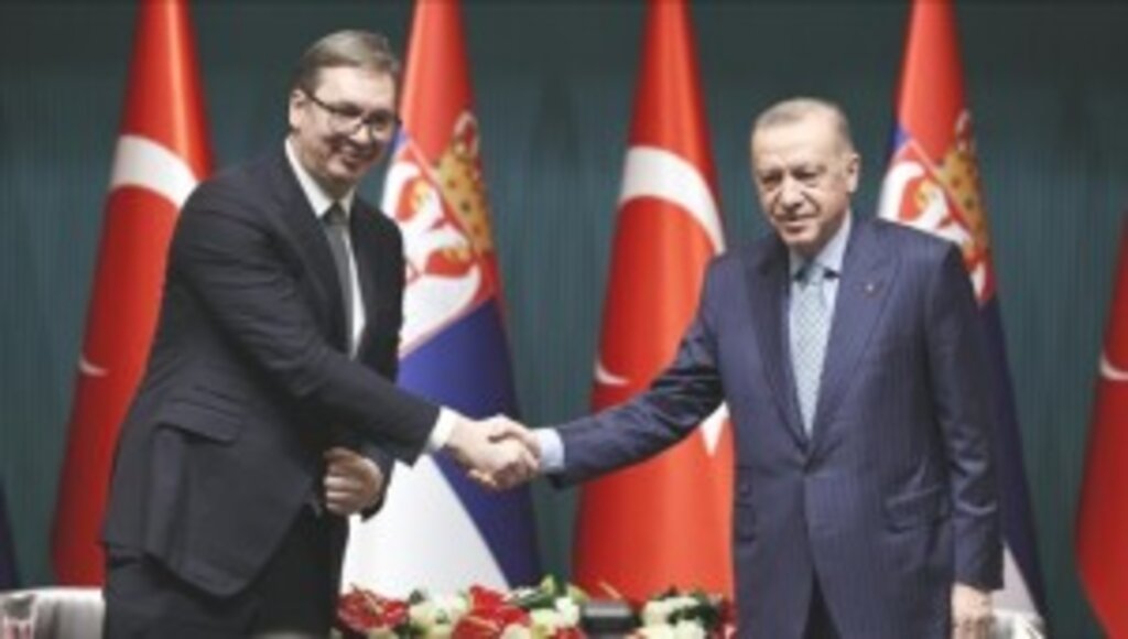 Cumhurbaşkanı Erdoğan'dan Sırbistan Cumhurbaşkanı Vucic'e teşekkür