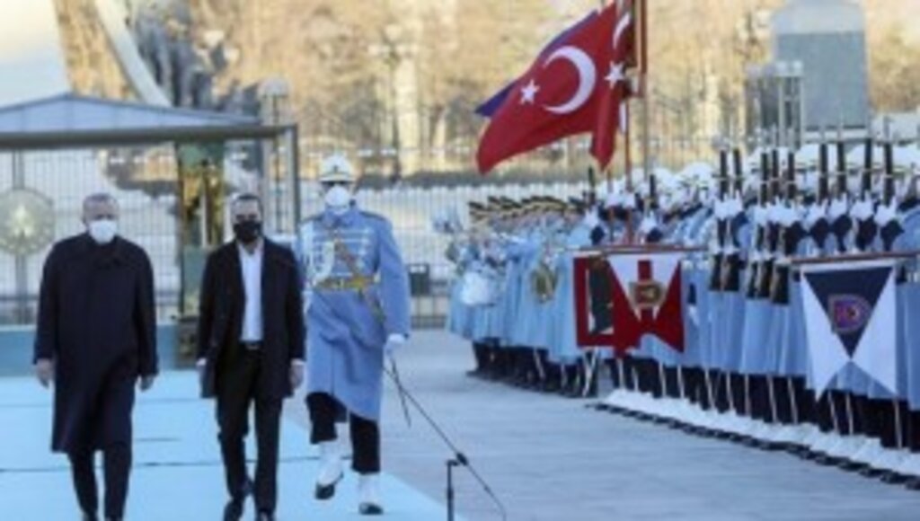 Cumhurbaşkanı Erdoğan, El Salvador Cumhurbaşkanı Bukele'yi resmi törenle karşıladı