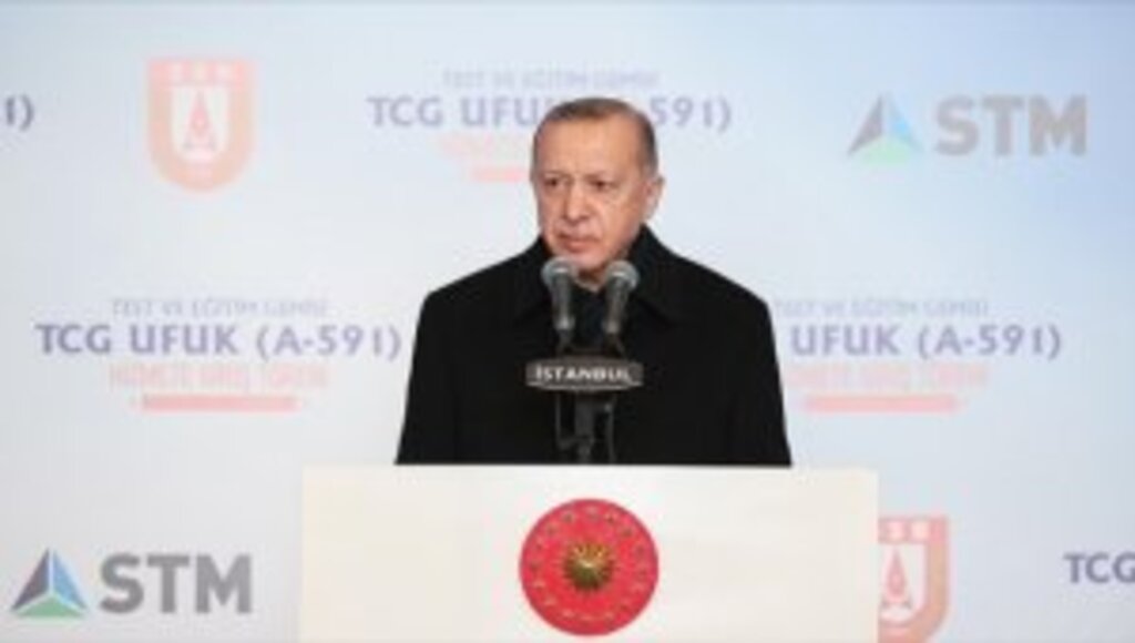 Cumhurbaşkanı Erdoğan: Hava savunma muhribimiz TF-2000'in ihalesine yakında çıkıyoruz