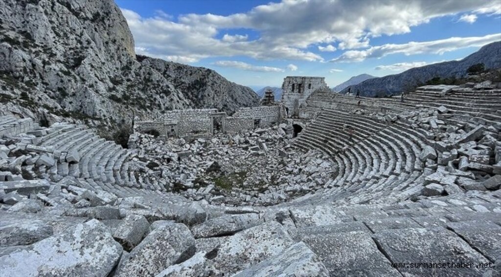 Doğayla tarihin buluştuğu Termessos'u 25 bin kişi ziyaret etti