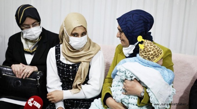 Sezer Katırcıoğlu Başkanlığında TBMM Heyeti, Cihan bebeğe ziyaret