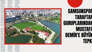 Samsunspor Taraftar Guruplarından Mustafa Demir'e Büyük Tepki