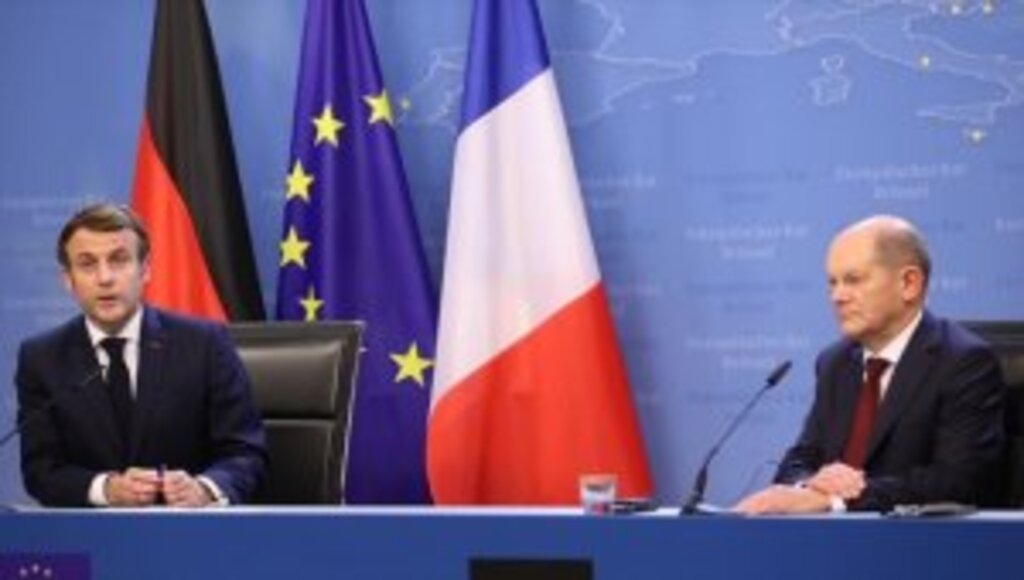 Scholz ve Macron Rusya'yı uyardı