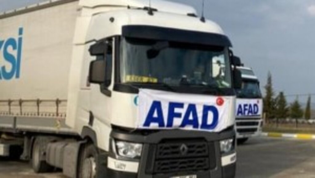 AFAD'ın Ukrayna'ya İnsani Yardım Tırları Yola Çıktı