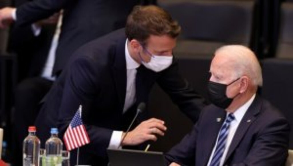 Biden ve Macron telefonda Rusya-Ukrayna krizini görüştü