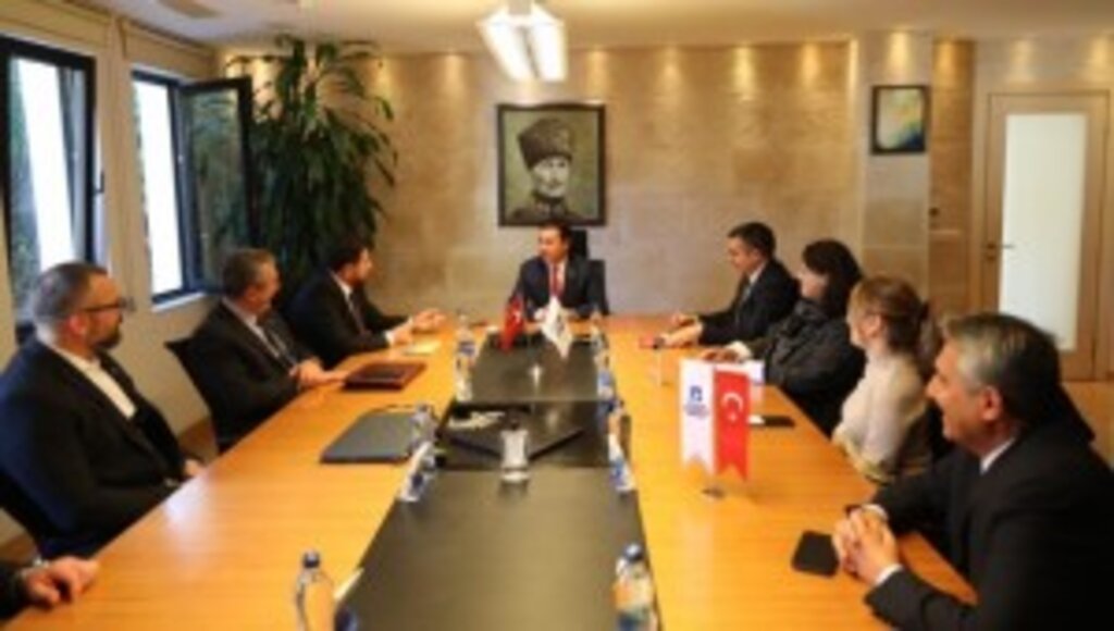 BODRUM İŞ İNSANLARI DERNEĞİ, BAŞKAN ARAS’I ZİYARET ETTİ