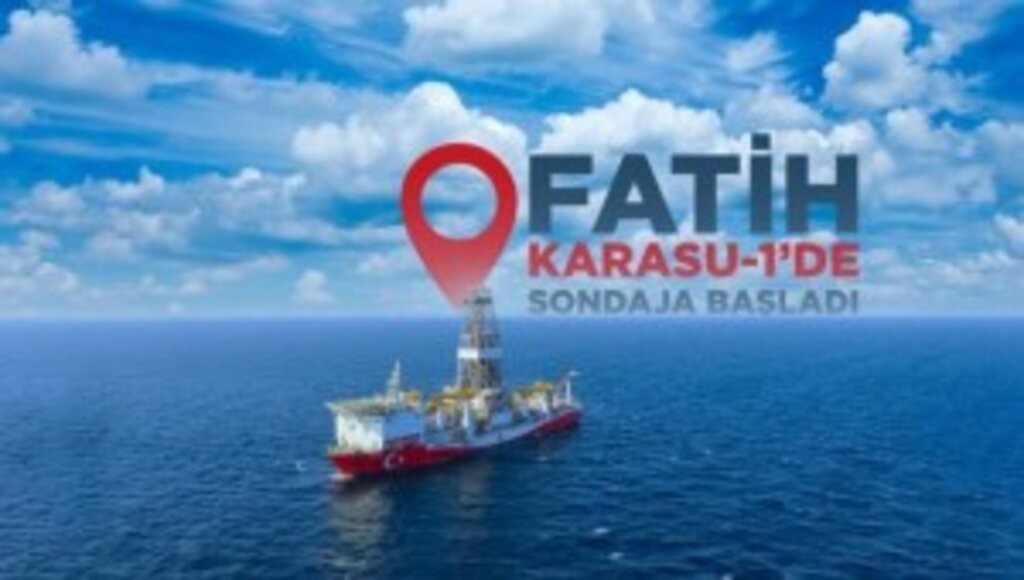 Fatih gemisi Karadeniz'de üçüncü sondajına başladı