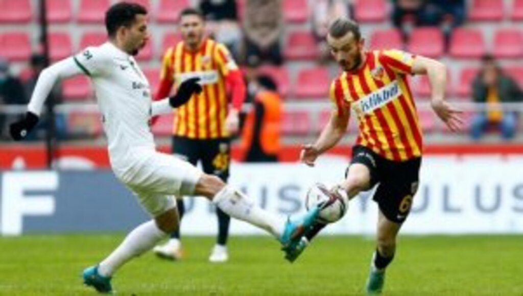 Kayserispor sahasında kazandı