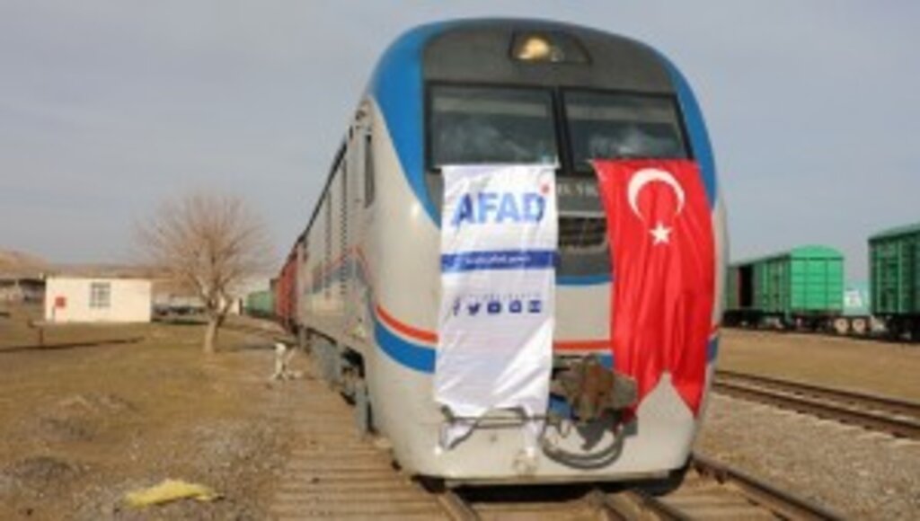 Türkiye'den Uzanan Yardım Eli 'İyilik Treni' Afganistan'a Ulaştı