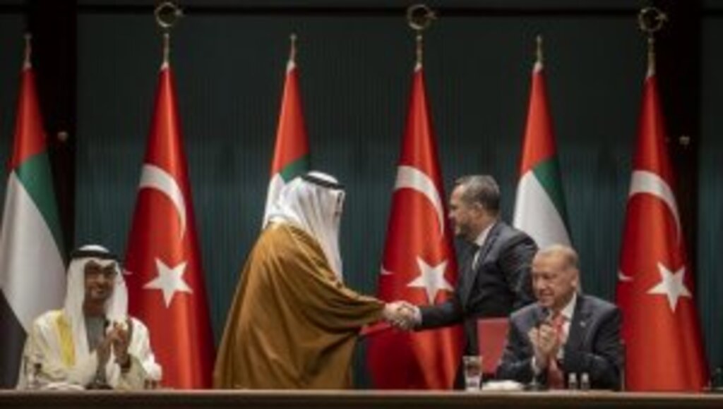 Türkiye ile Birleşik Arap Emirlikleri arasında 13 anlaşma imzalandı