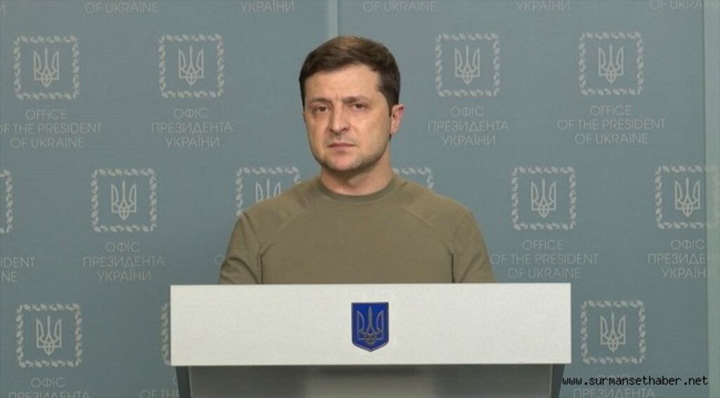 Zelenskiy, Ukrayna'ya saldıran Rus askerlere seslendi: Silahlarınızı bırakın ve gidin