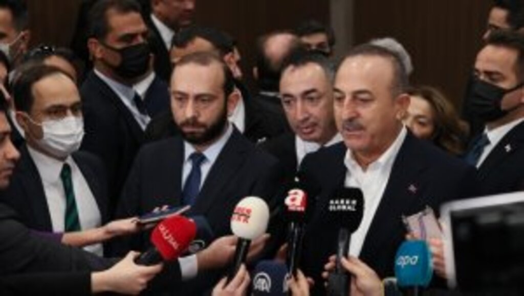 Dışişleri Bakanı Çavuşoğlu, Azerbaycan'ın Ermenistanla normalleşme sürecini desteklediğini bildirdi