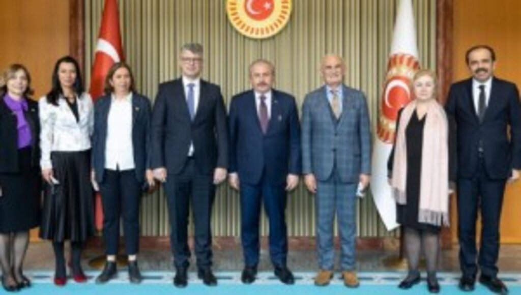 Yusuf Ziya Yılmaz Estonya heyetini ağırladı 