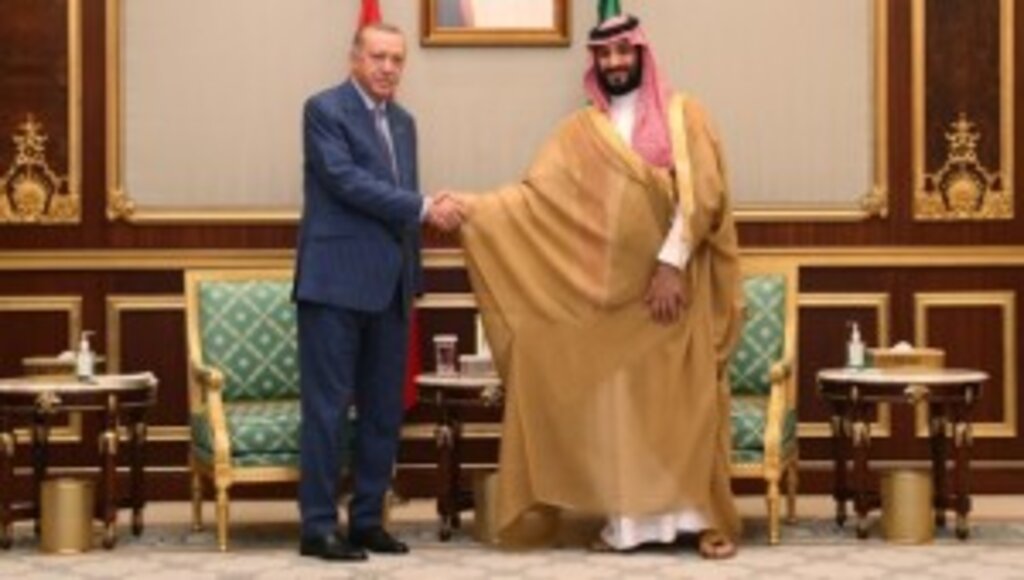 Cumhurbaşkanı Erdoğan, Suudi Arabistan Veliaht Prensi Muhammed bin Selman ile görüştü