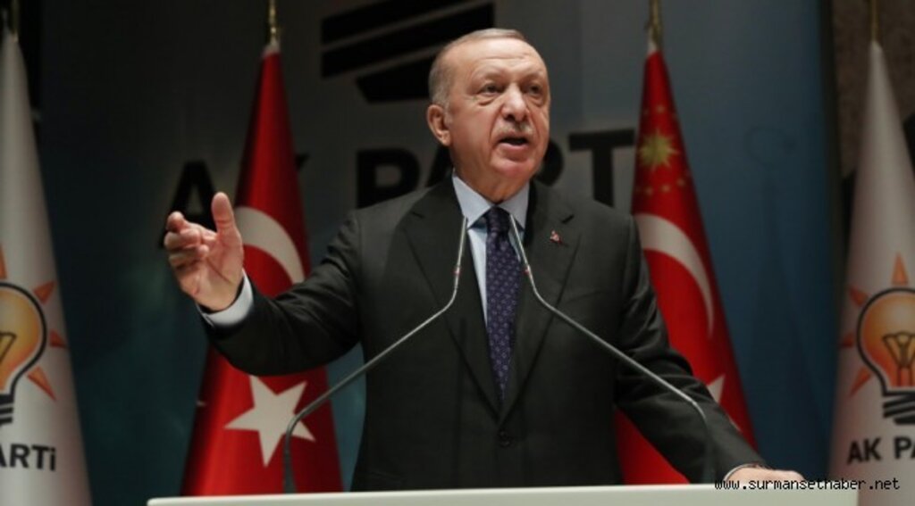 Cumhurbaşkanı Erdoğan;