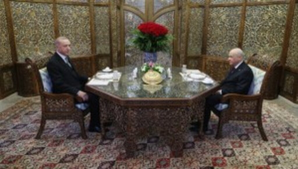 Cumhurbaşkanı Erdoğan ve MHP Genel Başkanı Bahçeli iftarda bir araya geldi