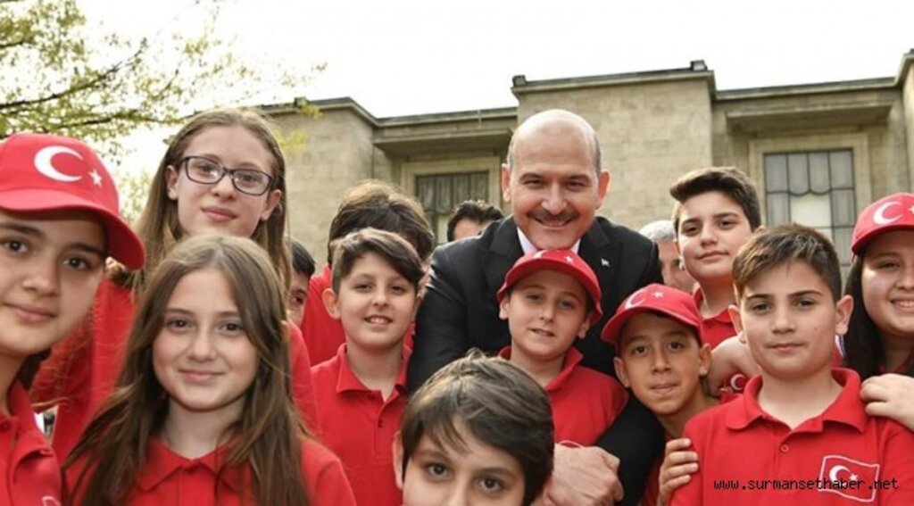 İçişleri Bakanı Süleyman Soylu’nun 23 Nisan Ulusal Egemenlik ve Çocuk Bayramı Mesajı