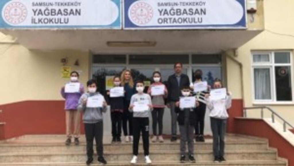 YAĞBASAN ORTAOKULUNDA İNGİLİZCE VE TEKNOLOJİ BİR ARADA