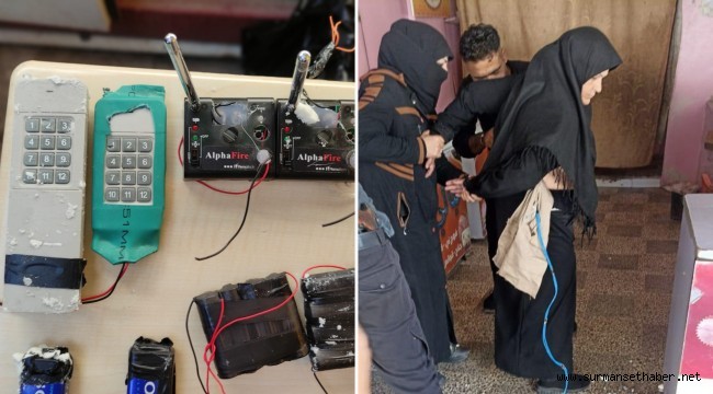 Afrin’de Canlı Bomba Eylemi Gerçekleştirecek 2 PKK/KCK-PYD/YPG’li Kadın Terörist Yakalandı