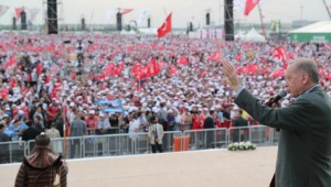 Cumhurbaşkanı Erdoğan, Atatürk Millet Bahçesinde Yüz Bİnlere Seslendi
