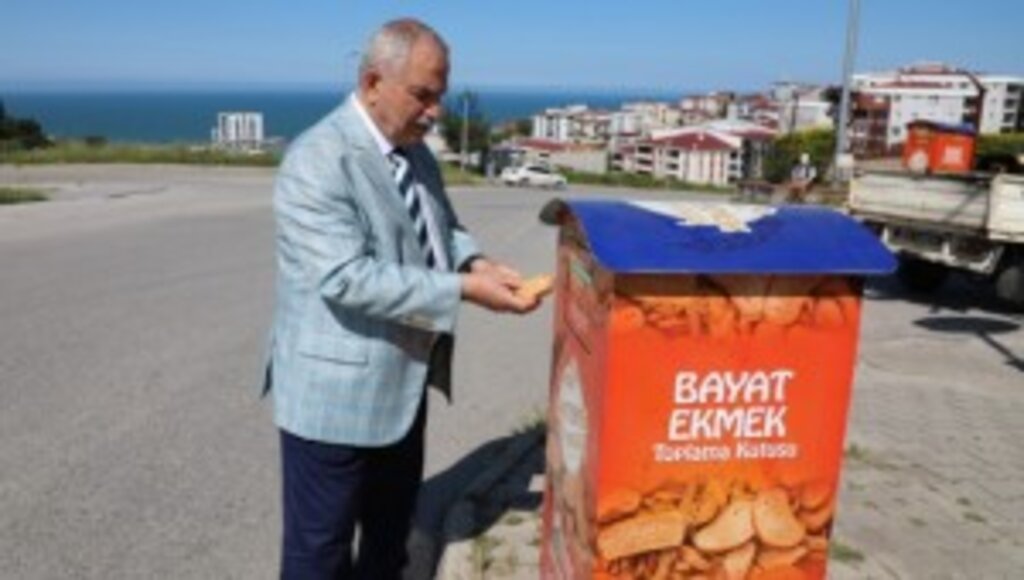 İLKADIM BELEDİYESİ ÇÖPEN GİDEN BAYAT EKMEKLERİ MİLLİ EKONOMİYE KAZANDIRACAK