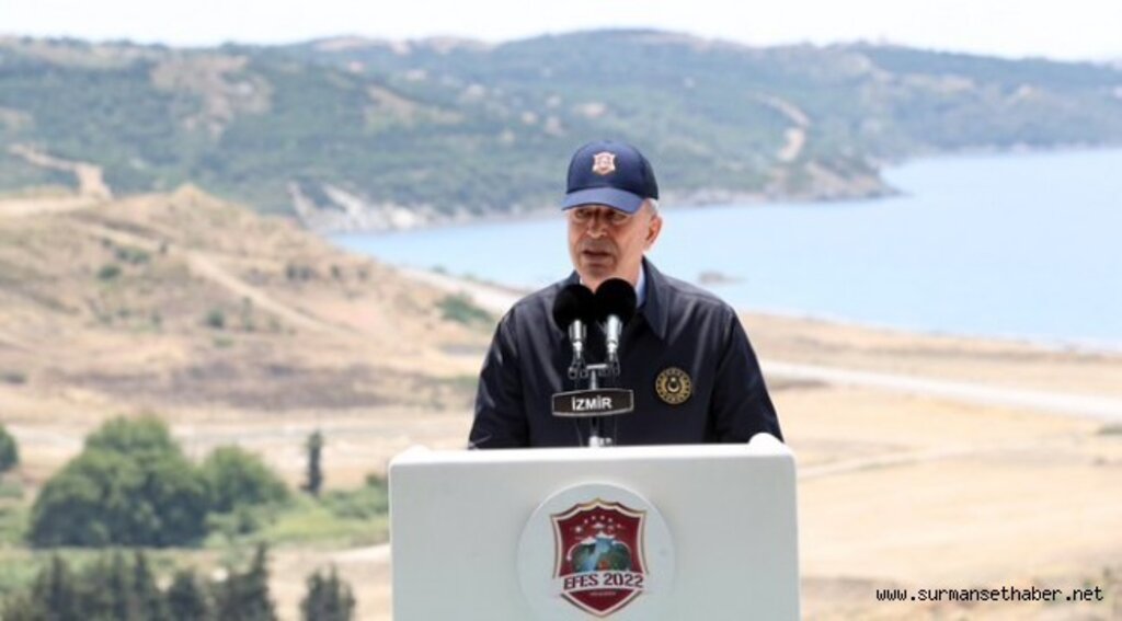 Bakan Hulusi Akar, 'Hazır ol cenge istersen sulh u salah'