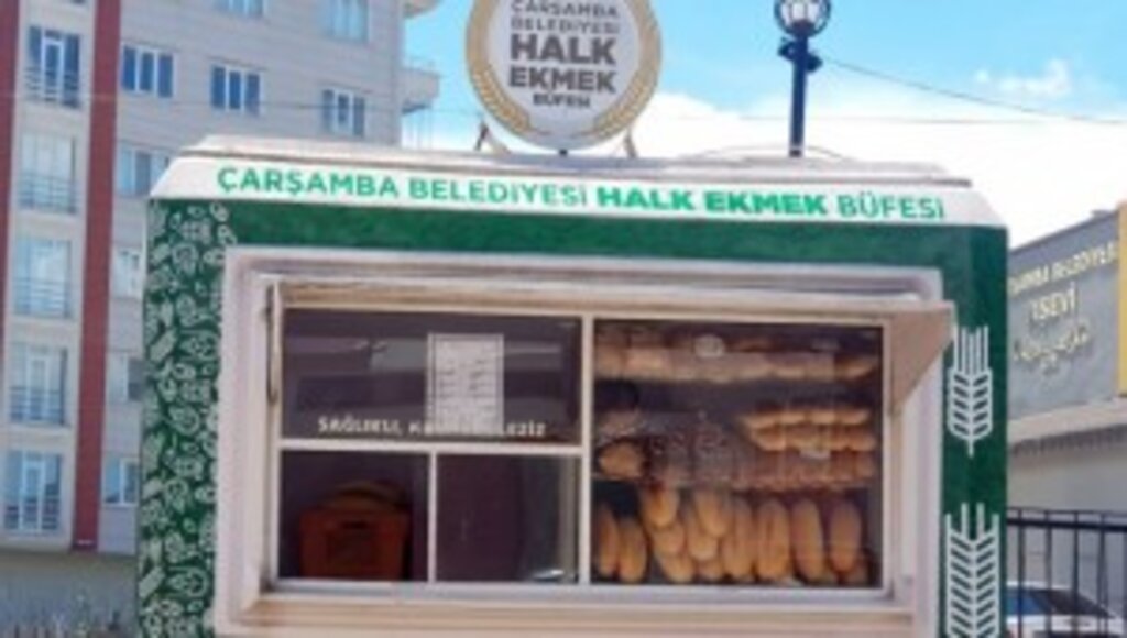 ÇARŞAMBA BELEDİYESİ’NDEN HALK EKMEK HİZMETİ
