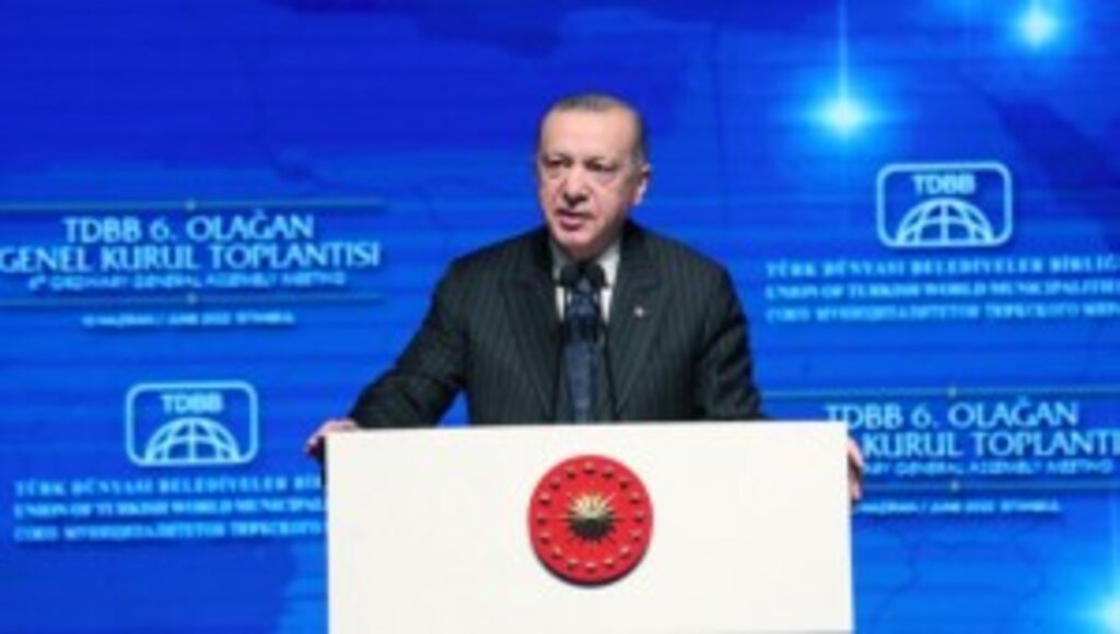 CUMHURBAŞKANI ERDOĞAN; “KİMSE BİZİ AYDINLIK GELECEĞE ULAŞMAKTAN MAHRUM BIRAKAMAZ”