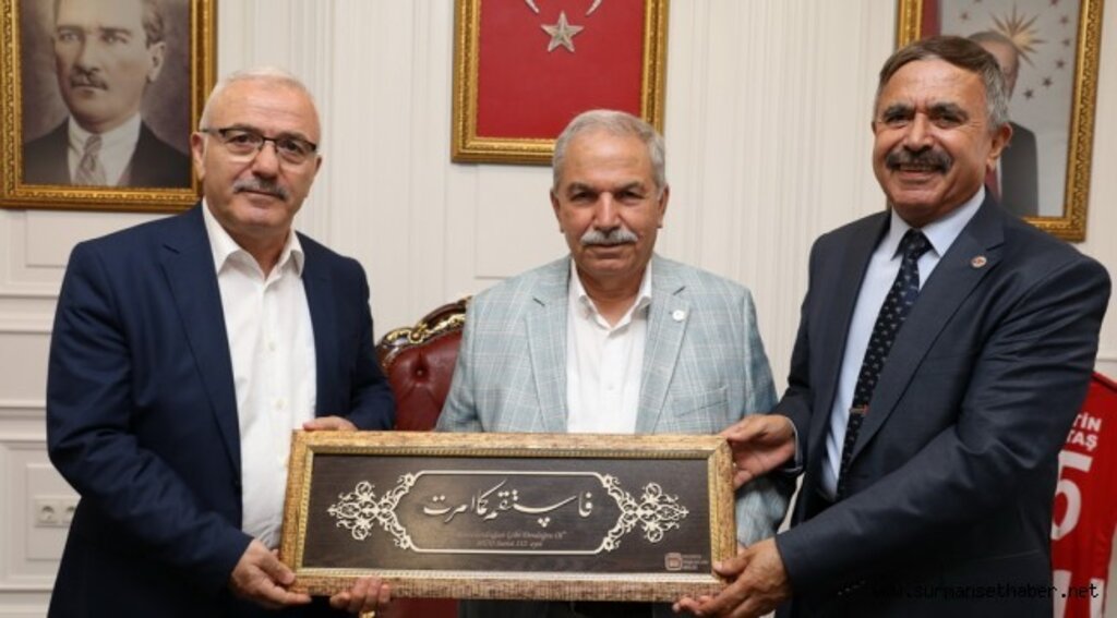 BELEDİYE BAŞKANLARI BİRLİĞİ YÖNETİMİNDEN BAŞKAN DEMİRTAŞ’A TEŞEKKÜR ZİYARETİ