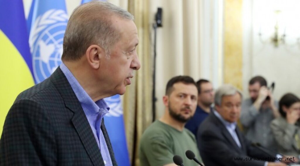 Cumhurbaşkanı Erdoğan; “Ukrayna ve Rusya arasında diplomatik sürecin canlandırılması için uluslararası toplumun daha fazla sorumluluk üstlenmesi gerek”