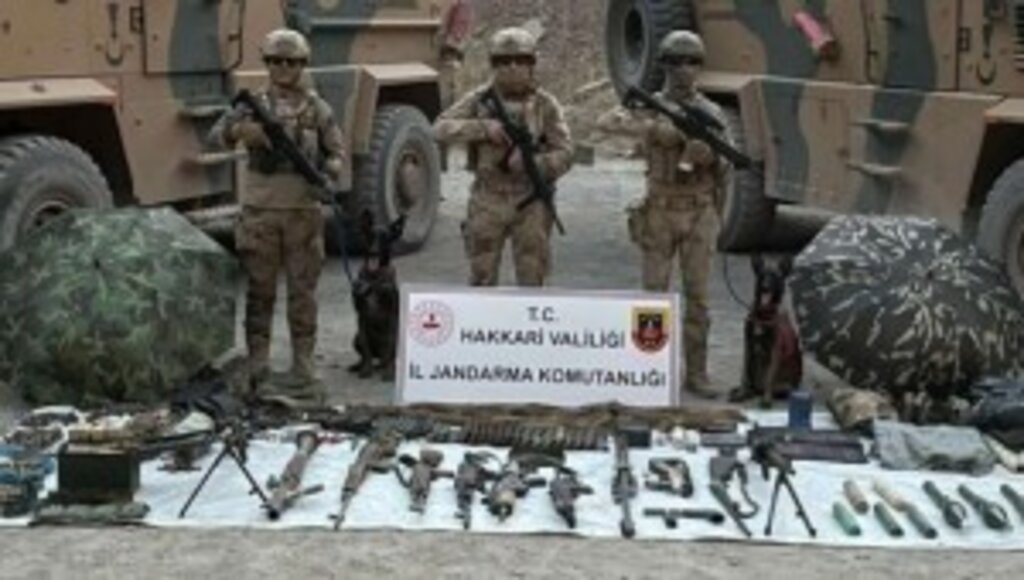 Terör Örgütüne Ait Çok Miktarda Malzeme Ele Geçirildi
