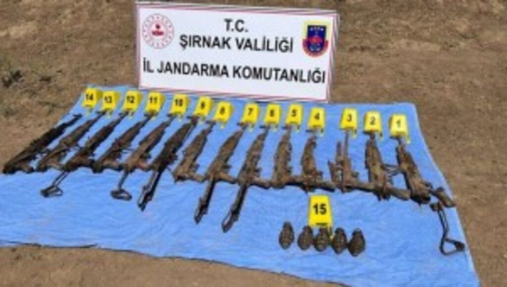 Eren Operasyonlarıyla PKK Terör Örgütüne Ait Cephane Ele Geçirildi