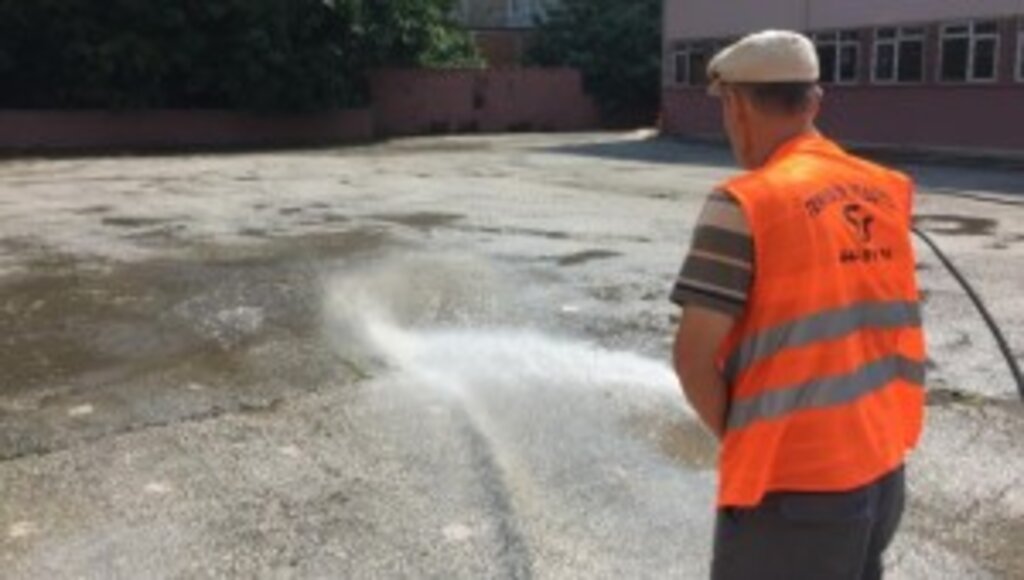 Tekkeköy Belediyesi okulları yeni öğretim yılına hazırlıyor