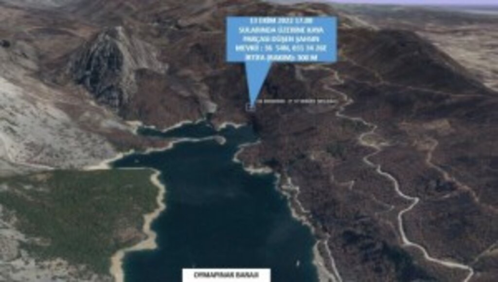 Antalya’da 1 Şahsın Tıbbi Tahliyesi Gerçekleştirildi