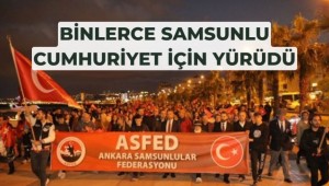 ASFED Binlerce Kişi İle Cumhuriyet Bayramını Kutladı