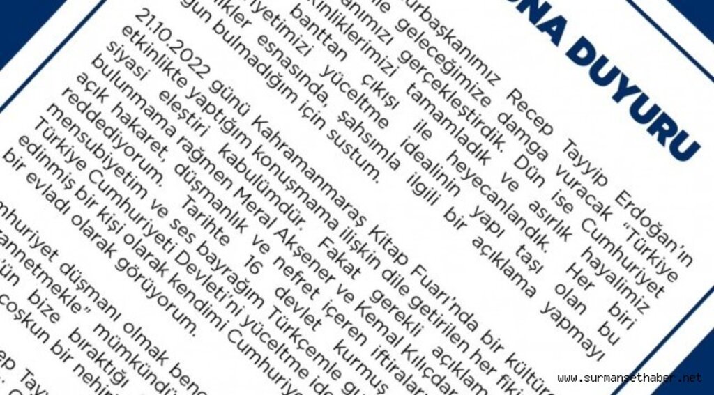 Mahir Ünal, Partisindeki Grup Başkan Vekilliği Görevinden Affını Talep Etti.