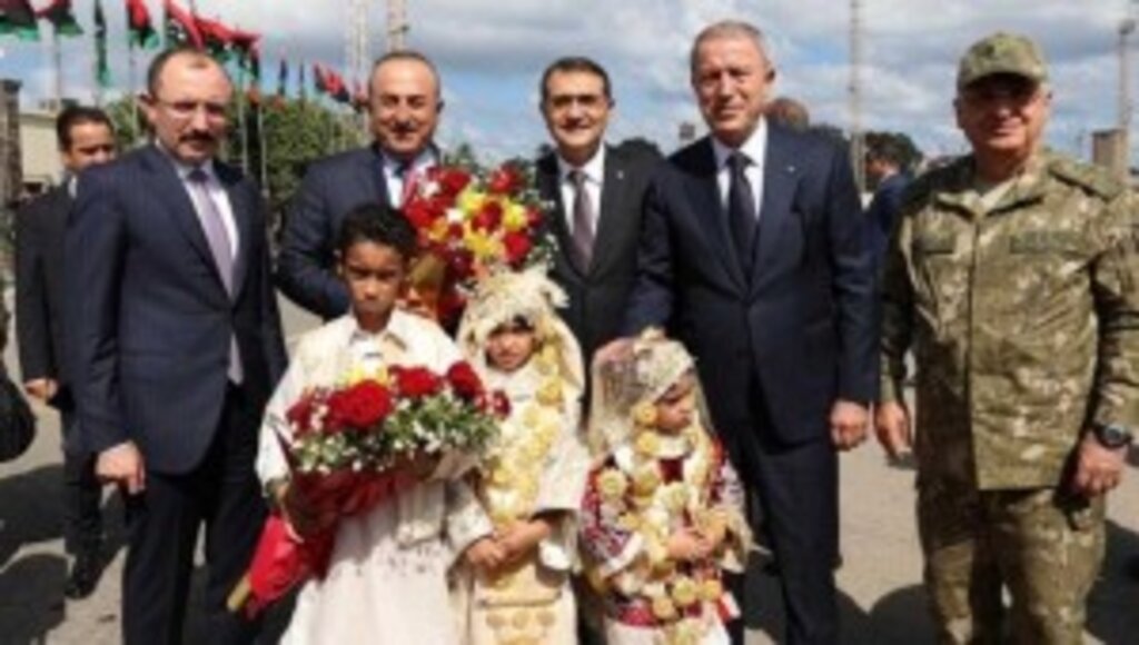 Millî Savunma Bakanı Hulusi Akar ve Bakanlardan Oluşan Heyet Libya’da