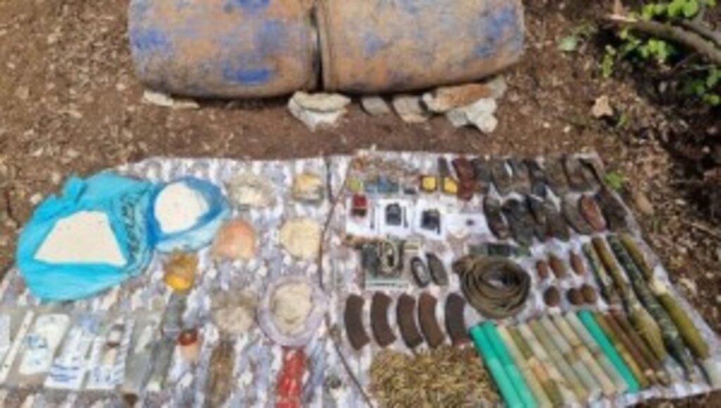 PKK Terör Örgütüne Ait Çok Miktarda Patlayıcı Madde İle Mühimmat Ele Geçirildi