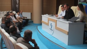  Tekkeköy’de atık toplayıcılara bilgilendirme