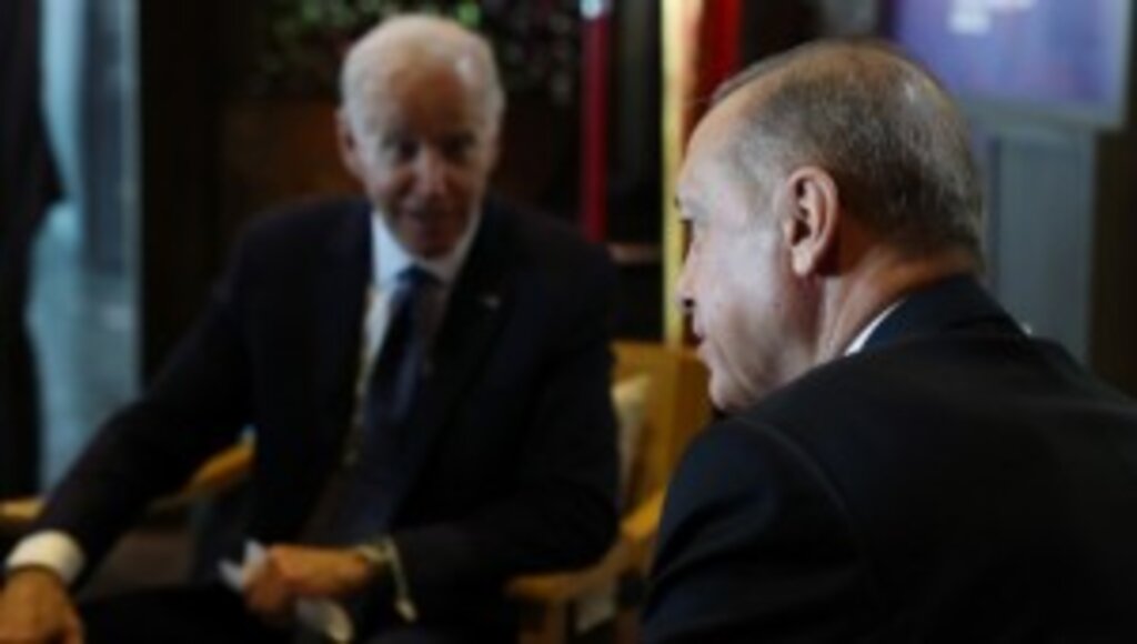 Cumhurbaşkanı Erdoğan, ABD Başkanı Biden ile görüştü
