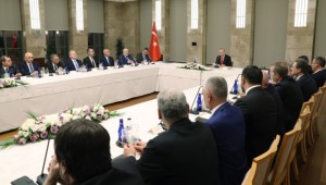 Cumhurbaşkanı Erdoğan, Kulüpler Birliği heyetini kabul etti