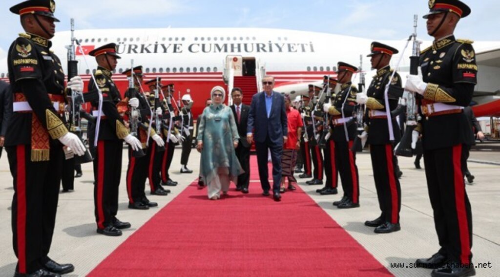 Cumhurbaşkanı Recep Tayyip Erdoğan Endonezya'da